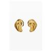 Desigual, Orecchini conchiglia placcati oro Zalio, U