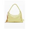 Desigual, Borsa media brillante con fiocco, Donna, Poliuretano, Verde, U
