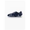 Desigual, Sneaker in denim patchwork, Donna, Blu, 36