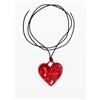 Desigual, collana cuore rosso zalio, Rosso, U