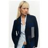 Desigual, giacca patchwork, Donna, Viscosa, Blu, XS