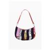 Desigual, Borsa media disegnata da M. C. Lacroix, Donna, Cotone, Rosso, U