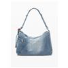 Desigual, Borsa grande charms in denim, Donna, Blu, U