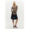 Desigual, abito specchio paesaggio, Donna, Viscosa, Nero, S