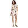 Desigual, Vestito corto collage, Donna, Bianco, L