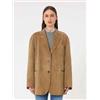 Weekend Max Mara per donna. 2525446071600 Giacca oversize Rolanda marrone [3260067], Casual, Pelle