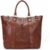Polo Ralph Lauren per uomo. 405946032001 Borsa tote in pelle marrone Heritage [3260511], Casual