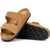 Birkenstock Sandali Arizona Plantare Morbido Mink Calzata Stretta