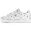 Guess per donna. FLPBONELE12 Sneakers Bonitah con borchie bianche [3302998], Bianco, Basso, Stringhe, Casual