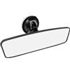 Avesteir Specchietto Retrovisore Auto 24 x 6.5 cm, Specchio Retrovisore Grandangolare Panoramico Interno con Forte Ventosa, Universale Specchietto Auto 360 ° Regolabile Rimovibile per SUV Camion