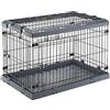 FERPLAST Box Pieghevole per Cani Superior Nero CM.90