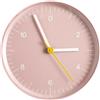 Hay - Orologio murale Jasper Morrison - Rosa - ABS riciclato - Designer Jasper Morrison