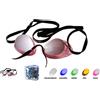 Nuoto Extremo by Nicco® Svedesi con bordo soffice silicone SPECCHIATO, rosa specchiato