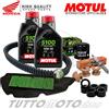 Motul - HIFLO - Bando - Mitsuboshi - NGK Tagliando HONDA Forza 300 2018 2019 2020 / Olio Motul 5100 10W30 - CINGHIA BANDO