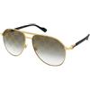 Gucci GG1220S 004 | Occhiali da Sole Graduati o Non Graduati | Prova Online | Unisex | Metallo | Pilot | Oro | Adrialenti