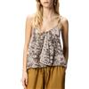 PINKO TOP STAMPA SNAKE - 106868A3AP - beige