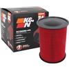 K&N Filtro dell'aria del motore: a lunga durata di 24.000 miglia, filtro dell'aria di ricambio: compatibile con Ford 2007-2019 Ford Lincoln/Volvo (C-Max Escape, Grand, Kuga, Focus, Tourneo, MKC, V40