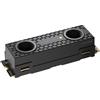 Corsair MP700 PRO Hydro X Series 2TB M.2 PCIe Gen5 x4 NVMe 2.0 SSD - M.2 2280 - Fino a 12.400MB/sec in Lettura Sequenziale - NAND TLC ad Alta Densità - Water Block Preinstallato - Nero