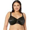 Elomi Cate 4030 Reggiseno a Coppa Piena con Ferretto e Fasce di Sostegno Black 4HH