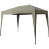 EuroGarden Gazebo da esterno pieghevole eurogarden in acciaio taupe 2x3 m
