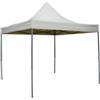 EuroGarden Gazebo da esterno pieghevole eurogarden in alluminio ecrÙ 3x3 m