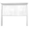 Elica Garden Pannello laterale manuale elica garden per pergola bioclimatica in pvc bianco lato 4 mt