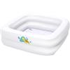 Bestway Piscina gonfiabile quadrata per bambini bestway bagnetto baby 86x86x25 cm - cod. 51116