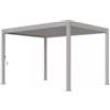 Ombréa Pergola bioclimatica ombrÉa vs in alluminio beige sabbia 397x303x257 cm