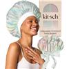 Kitsch Cuffia in raso XL per dormire, più morbida della seta, da donna, vestibilità sicura, cuffia da notte regolabile per capelli ricci e testurizzati, previene rotture, grovigli e diradamento, Aura