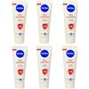 NIVEA Crema deodorante Dry Comfort in confezione da 6 (6 x 75 ml), antitraspirante per ogni situazione quotidiana, deodorante con protezione 48 ore