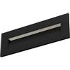 BENEITO FAURE Faretto Led segnapasso da incasso a parete Tween - 5W, Switch CCT, Illuminazione Interni ed Esterni, corridoi o passaggi (Nero)