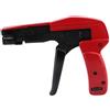Annadue Pistola per fascette 2 in 1, utensile da taglio per fissaggio fascette, pistola per fissaggio fascette, in acciaio ad alto tenore di carbonio, per fascette in nylon da 2,4-4,8 mm