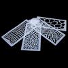 Bonbela Stencil Stampa Animale Giraffa 26×12×1 4 Pezzi Fai da Te Fiore Fondente Lato Riutilizzabile Cottura Torta Stencil Decorazione di Cerimonia Nuziale Nuovo