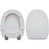 CERAMICA DOLOMITE Copriwater Dolomite Asilo/Infanzia Compatibile in Poliestere bianco - Cod. Articolo: 095.01.ASILO_INFANZIA