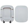 ROCA Copriwater Roca Debba Compatibile in Poliestere bianco - Cod. Articolo: 115.01.DEBBA