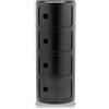 KARTELL COMPONIBILI 4 ELEMENTI, 4985 NERO