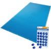 VOUNOT® Telo Copri Piscina Rettangolare 4x9m, Telone Impermeabile in PE 160g/m², Resistente agli UV, Doppio Strato con Occhielli in Alluminio, Copertura Protettiva per Piscina Fuori Terra, Blu Scuro