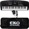 EKO KEYBOARDS EKO Okey 49 con Alimentatore e Borsa Tastiera Okey 49 + Alimentatore + Borsa