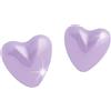 Mast Industria Italiana MJ POST 510 ORECCHINO DEFINITIVO MEDICAL JEWELS CUORE LILLA