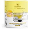Cialdeitalia - Infuso Zenzero e Limone - Compatibile Lavazza A Modo Mio - 16 capsule