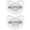 Chicco Gommotto Silicone Crystal 2-6 Mesi 2 Pezzi