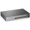 Zyxel GS1350-12HP-EU0101F switch di rete Gestito L2 Gigabit Ethernet [10/100/100