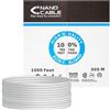 Nanocable 10.20.0504 cavo di rete Grigio 305 m Cat6e U/UTP (UTP)