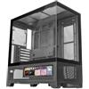 Mars Gaming MCLCDX computer case Midi Tower Nero