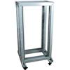 MediaMondo ALLNET 19 telaio base, 12U, L600/P 600mm, grigio chiaro, serie SRB