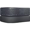 Logitech Tastiera Ergonomica K860 per Ufficio Grafite con Tastiera Numerica
