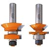 CMT ORANGE TOOLS 955.506.11 SET 2 FRESE GIUNZIONI A -V- HW S=12 D=34.7-44.45 DX