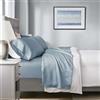 Madison Park Beautyrest Set di lenzuola a 1000 fili, in tinta unita, con tasca profonda elastica, per tutte le stagioni, traspirante, temperatura intelligente HeiQ, biancheria da letto in morbido misto cotone,