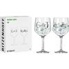 RITZENHOFF Set di 2 bicchieri da gin - 700 ml - Made in Germany | Art. n. 3881001, Serie Botanic Lights, 2 bicchieri da gin 700 ml, cristallo, lavabile in lavastoviglie