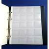 ALBUM COLLEZIONE MONETE + 5 PAGINE MISTE CON BORDO RINFORZATO BIANCO MASTERPHIL